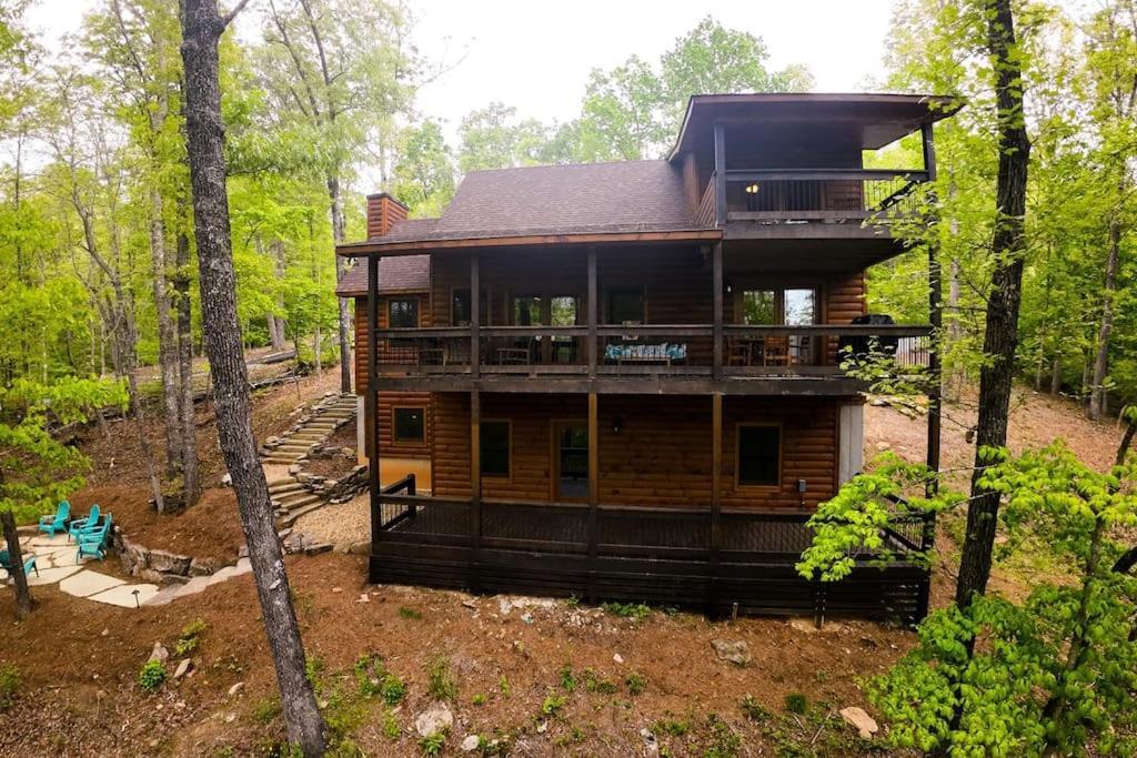 Luxe Family Cabin 8 Min To Downtown بلو ريدج المظهر الخارجي الصورة